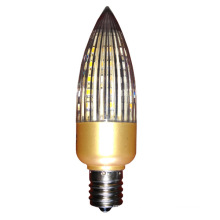 Daylight LED E14/E17 Gold C30 Candle Bulb for 4W/6W/8W/10W
